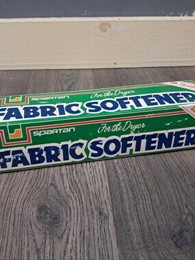 Vintage Spartan Brand Fabric Softener Sheets For The Dryer TV/Movie Prop